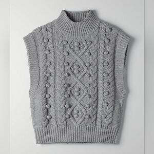 Wilfred - Alps Sweater Vest in Grey - Size L
